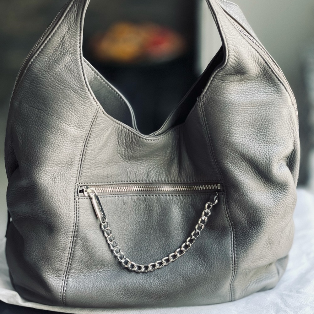 VINCE CAMUTO Leather Satchel